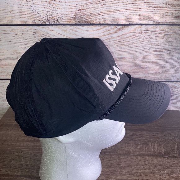 Mens Vintage Cobra Black Trucker Hat W/ Issachar Embroidered - Picture 3 of 11